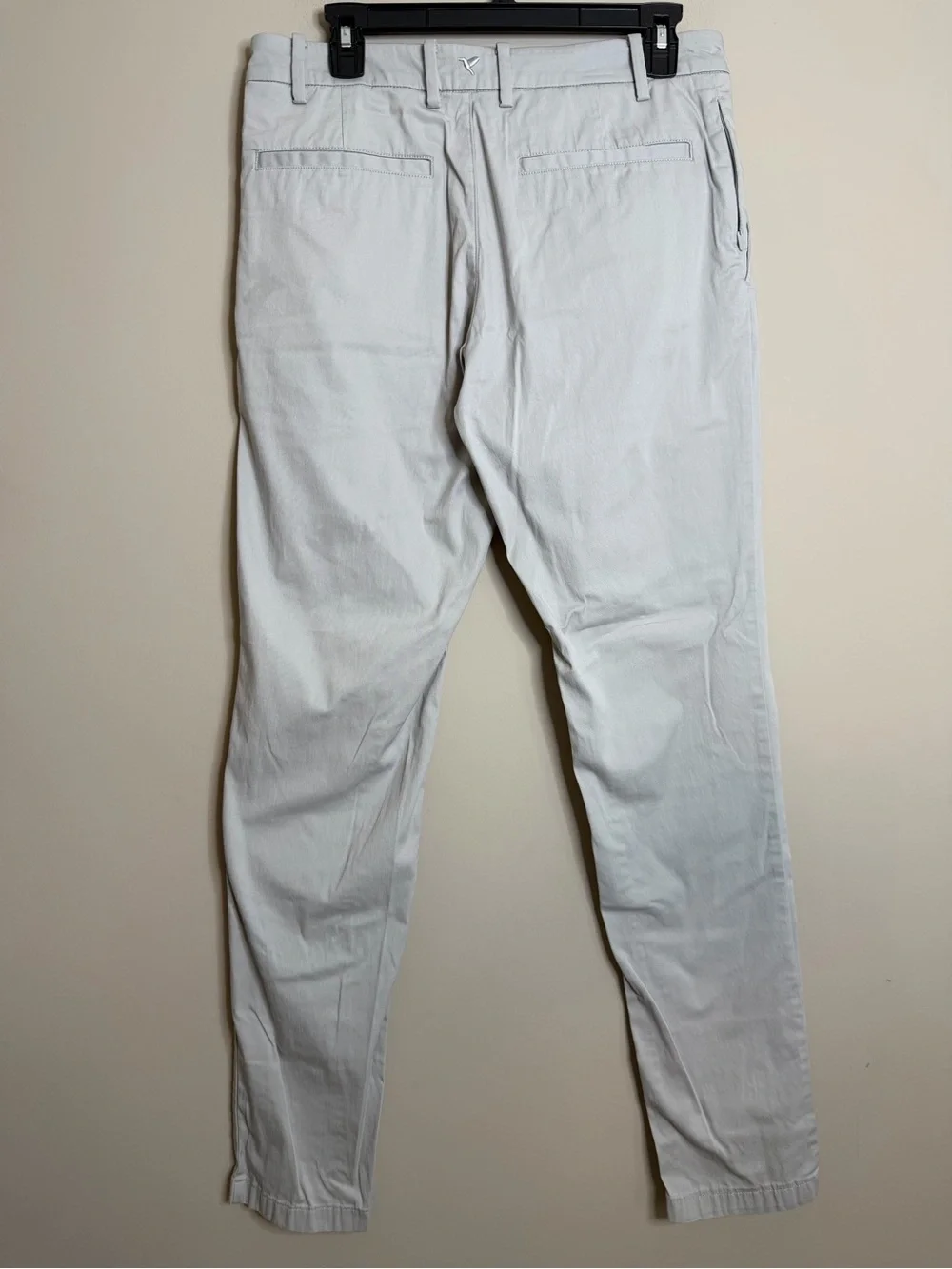 Birddogs Men’s Stretch Khakis Cool Gray Size 32 x 34 Built-in Liner